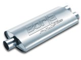 Borla Pro-XS 2.5in Tubing 19in x 4in x 9.5in Oval Center/Dual Muffler thumbnail 2
