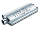 Borla Pro-XS 2.5in Tubing 19in x 4in x 9.5in Oval Center/Dual Muffler thumbnail 3