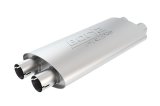 Borla Pro-XS 2.25in Tubing 19in x 4in x 9.5in Oval Notched Dual In / Dual Out Muffler thumbnail 3