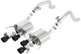 Borla 14-18 C7 Corvette Stingray Axle-Back ATAK Exhaust 2.75in To Muffler Dual 2.75in Out 4.25in Tip thumbnail 3