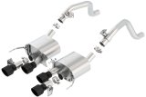 Borla 14-18 C7 Corvette Stingray Axle-Back ATAK Exhaust 2.75in To Muffler Dual 2.75in Out 4.25in Tip thumbnail 4