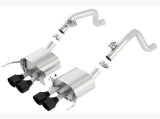 Borla 14-18 C7 Corvette Stingray Axle-Back ATAK Exhaust 2.75in To Muffler Dual 2.0in Out 4.25in Tip thumbnail 1