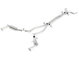 Borla 10-13 Chevy Camaro SS 6.2L 8cyl Aggressive Catback Exhaust thumbnail 2