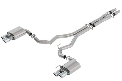 Borla 2018 Ford Mustang GT 5.0L AT/MT 3in ATAK Catback Exhaust w/ Valves thumbnail 4