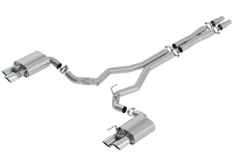 Borla 2018 Ford Mustang GT 5.0L AT/MT 3in ATAK Catback Exhaust w/ Valves thumbnail 5