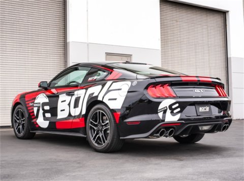 Borla 2018 Ford Mustang GT 5.0L AT/MT 3in ATAK Catback Exhaust w/ Valves thumbnail 7