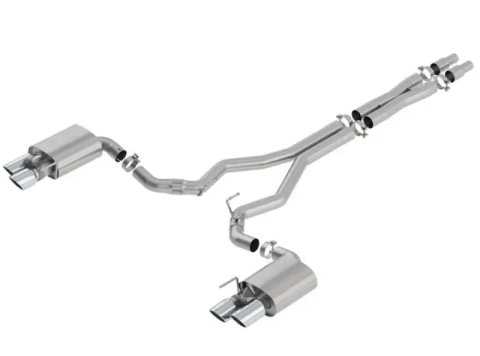 Borla 2018 Ford Mustang GT 5.0L AT/MT 3in ATAK Catback Exhaust w/ Valves thumbnail 8