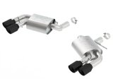 Borla 16-18 Chevy Camaro V8 SS AT/MT ATAK Rear Section Exhaust w/o Dual Mode Valves Ceramic Black thumbnail 6