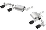 Borla 2016 Chevy Camaro V8 SS AT/MT ATAK Rear Section Exhaust w/ Dual Mode Valves Ceramic Black thumbnail 2