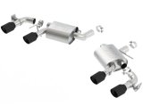 Borla 2016 Chevy Camaro V8 SS AT/MT ATAK Rear Section Exhaust w/ Dual Mode Valves Ceramic Black thumbnail 6