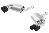 Borla 2016-2017 Chevrolet Camaro SS AT/MT S-Type Rear Section Exhaust w/o Dual Mode Ceramic Black thumbnail 2