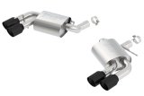 Borla 2016-2017 Chevrolet Camaro SS AT/MT S-Type Rear Section Exhaust w/o Dual Mode Ceramic Black thumbnail 3
