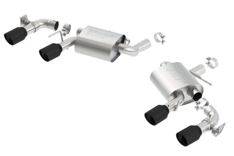 Borla 2016-2018 Chevrolet Camaro SS AT/MT RWD Ceramic Black S-Type Exhaust (w/ Dual Mode Valves) thumbnail 4