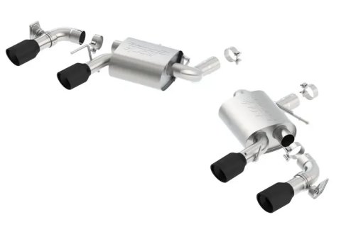 Borla 2016-2018 Chevrolet Camaro SS AT/MT RWD Ceramic Black S-Type Exhaust (w/ Dual Mode Valves) thumbnail 5