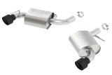 Borla 2016-2018 Chevrolet Camaro SS AT/MT RWD Ceramic Black S-Type Exhaust (w/o NPP) thumbnail 2
