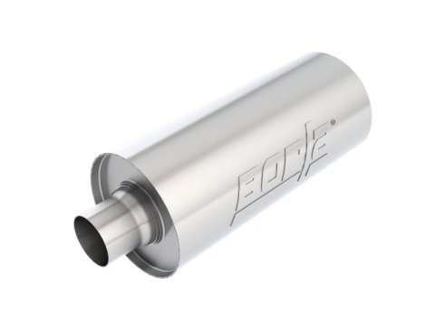 Borla Universal Performance 2.5in Inlet/Outlet Stainless Racing Muffler thumbnail 2