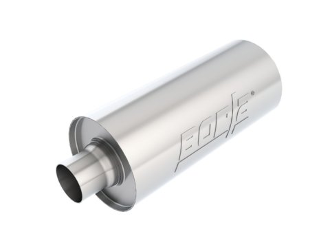 Borla Universal Performance 2.5in Inlet/Outlet Stainless Racing Muffler thumbnail 3