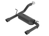 Borla 2018 Jeep Wrangler JL/JLU 3.6L 2DR/4DR Touring SS Axle Back Black Coated Exhaust w/3.5in Tips thumbnail 1