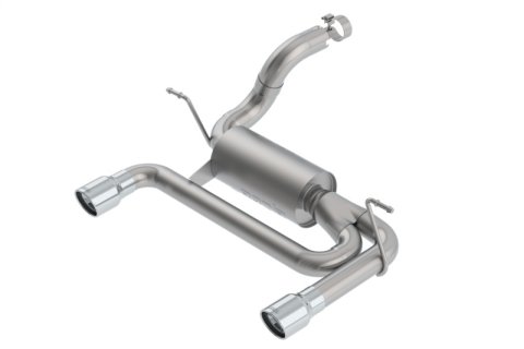 Borla 2018 Jeep Wrangler JL/JLU 3.6L 2DR/4DR ATAK SS Axle Back Exhaust w/3.5in Tips thumbnail 2