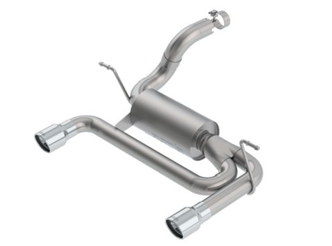 Borla 2018 Jeep Wrangler JL/JLU 3.6L 2DR/4DR S-Type SS Axle Back Exhaust w/3.5in Tips thumbnail 7