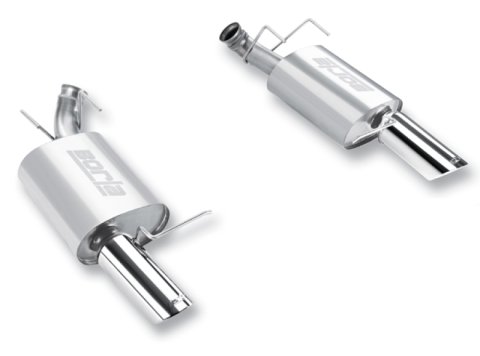 Borla 2011-2012 Ford Mustang GT 5.0L 8cyl 6spd RWD Aggressive ATAK Exhaust (rear section only) thumbnail 9