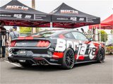 Borla 2018 Ford Mustang GT 5.0L AT/MT (w/o Valves) ATAK 3in Cat-Back Exhaust w/Carbon Fiber Tips thumbnail 3