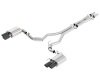 Borla 2018 Ford Mustang GT (A/T / M/T) 3in S-Type Catback Exhaust w/o Valves w/ Black Chrome Tips thumbnail 5