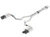 Borla 2018 Ford Mustang GT (A/T / M/T) 3in ATAK Catback Exhaust w/o Valves w/ Black Chrome Tips thumbnail 2