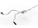 Borla 14-18 Chevrolet Silverado 1500 AT/MT 4DR SS S-Type Catback Exhaust Black Chrome Tip thumbnail 1