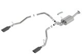 Borla 2019 RAM 1500 5.7L V8 AT 4DR Crew Cab Short Bed S-Type SS Catback Exhaust - Black Chrome Tip thumbnail 3