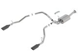 Borla 2019 RAM 1500 5.7L V8 AT 4DR Crew Cab Short Bed S-Type SS Catback Exhaust - Black Chrome Tip thumbnail 4