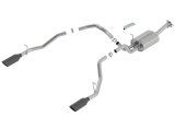 Borla 2019 RAM 1500 5.7L V8 AT 4DR Crew Cab Short Bed Touring SS Catback Exhaust - Black Chrome Tip thumbnail 1