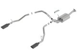 Borla 2019 RAM 1500 5.7L V8 AT 4DR Crew Cab Short Bed Touring SS Catback Exhaust - Black Chrome Tip thumbnail 2