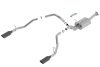 Borla 2019 RAM 1500 5.7L V8 AT 4DR Crew Cab Short Bed Touring SS Catback Exhaust - Black Chrome Tip thumbnail 5
