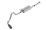 Borla 16-18 Toyota Tacoma 3.5L AT 4DR CC Short Bed S-Type SS Catback Exhaust - Black Chrome Tip thumbnail 1
