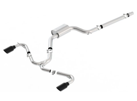 Borla 15-17 Volkswagen GTI (MK7) 2.0T AT/MT SS S-Type Catback Exhaust w/Black Chrome Tips thumbnail 1