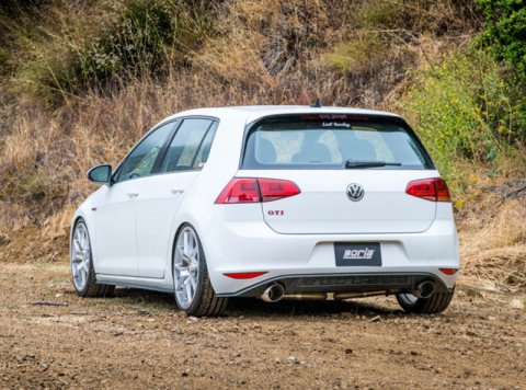 Borla 15-17 Volkswagen GTI (MK7) 2.0T AT/MT SS S-Type Catback Exhaust w/Stainless Brushed Tips thumbnail 5