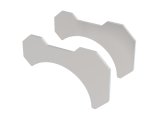 Borla Universal 2.25in T-304 Stainless Steel Pipe/Tube Bracket Kit thumbnail 1