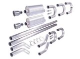 Borla Universal Hot Rod Kit 3in OD T-304 Stainless Steel Pipes thumbnail 5