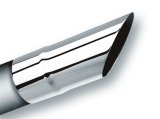 Borla Universal Polished Tip Single Round Angle-Cut (inlet 2 1/4in. Outlet 2 1/4in) thumbnail 5