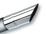 Borla Universal Polished Tip Single Round Angle-Cut (inlet 2 1/4in. Outlet 2 1/4in) thumbnail 6