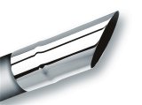 Borla Universal Polished Tip Single Round Angle-Cut (inlet 2 1/2in. Outlet 2 1/2in) thumbnail 3