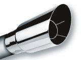 Borla Universal Polished Tip Single Round Angle-Cut (inlet 3in. Outlet 3 1/2in) *NO Returns* thumbnail 5