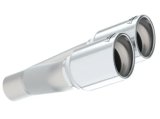 Borla Universal Polished Tip Dual Round Rolled Angle-Cut (inlet 2in. Outlet 3in) *NO Returns* thumbnail 8