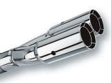 Borla Universal Polished Tip Dual Round Intercooled (inlet 2 1/2in. Outlet 3in) *NO Returns* thumbnail 4