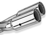 Borla Universal Polished Tip Dual Round Intercooled (inlet 2 1/2in. Outlet 3in) *NO Returns* thumbnail 6