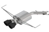 Borla 2019 Hyundai Veloster 1.6L FWD S-Type Exhaust (Rear Section Only) w/ Ceramic Black Tips thumbnail 1