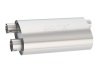 Borla Transverse Flow Notched Muffler - Oval Single Inlet/Dual Outlet 2.5in 19in x 10.5in x 5.5in thumbnail 6