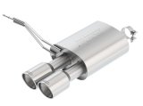 Borla 14-15 Mini Cooper S F56 2.0L Turbo AT/MT FWD 2DR 2.5in S-Type Rear Section Exhaust 4in Tips thumbnail 1