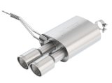 Borla 14-15 Mini Cooper S F56 2.0L Turbo AT/MT FWD 2DR 2.5in S-Type Rear Section Exhaust 4in Tips thumbnail 5